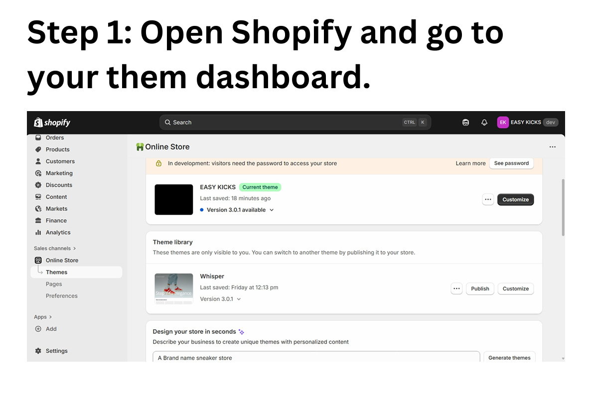 🎬 Shopify Intro Video Tutorial + 1 free video generation