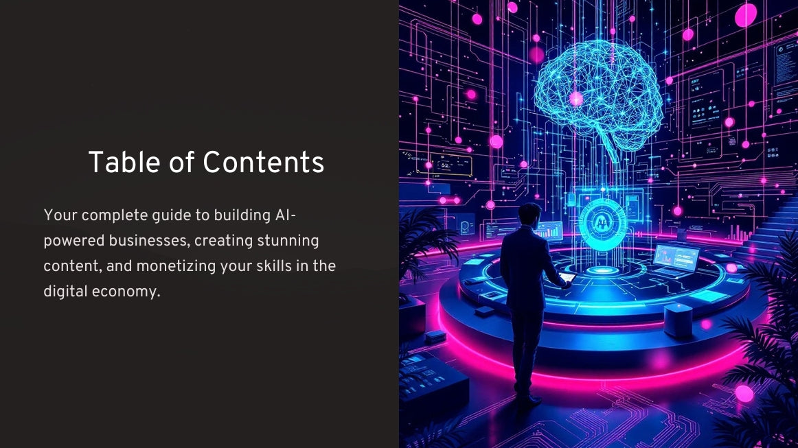 THE AI MASTERBOOK - BUILD. CREATE. INNOVATE — WITH AI.